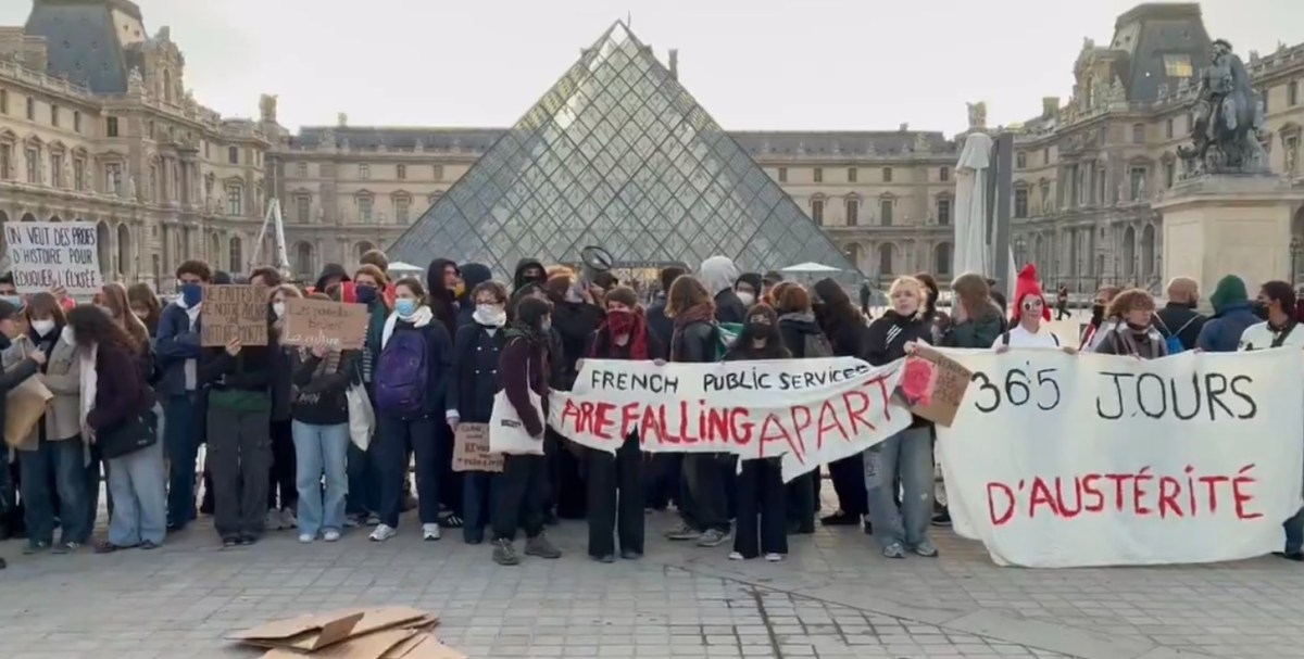 Louvre bloccato dalle proteste in Francia: museo&nbsp;chiuso